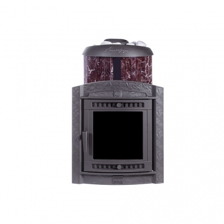 Печь банная ProMetall Атмосфера L в ламелях Россо Леванто