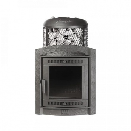 Печь банная ProMetall Атмосфера L комбинированная сетка-ламель Верде Гватемала