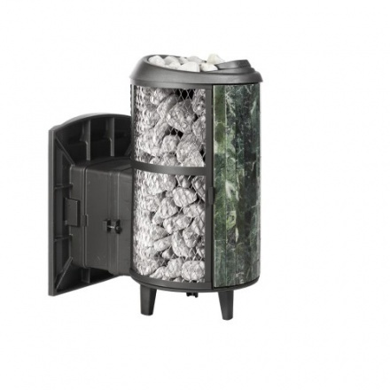 Печь банная ProMetall Атмосфера L комбинированная сетка-ламель Змеевик