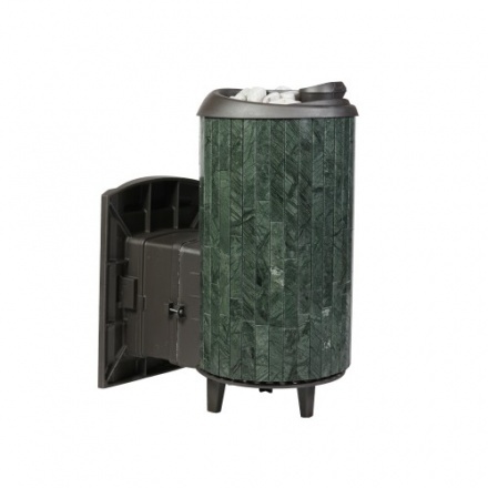 Печь банная ProMetall Атмосфера XL в ламелях Верде Гватемала