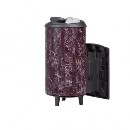 Печь банная ProMetall Атмосфера XL в ламелях Россо Леванто