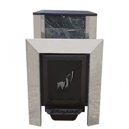 Печь банная Пегас 16 нерж в камне змеевик