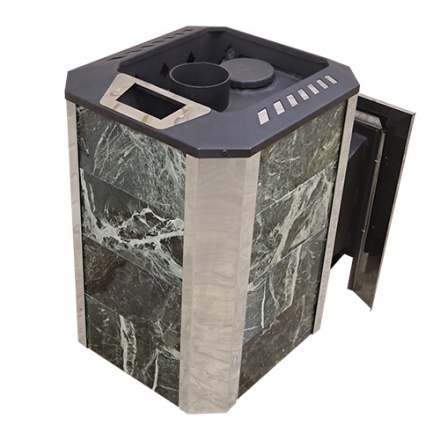 Печь банная Пегас 16 нерж в камне змеевик