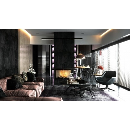 Каминная топка A. CAMINETTI CRYSTAL 90 ECO