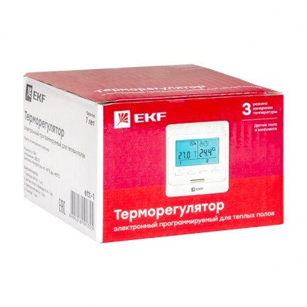 Терморегулятор для теплого пола EKF Proxima ett-1
