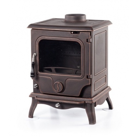 Печь-камин FireWay Paul патина медь