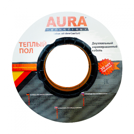 Нагревательный кабель AURA Heating КТА 32-500