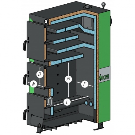 Твердотопливный котел Sakovich Max 80