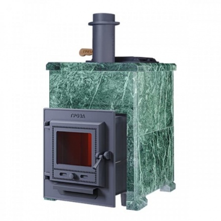 Печь для бани Гроза 18(М) Классика Змеевик чугун