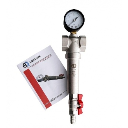 Фильтр механической очистки каскадный промывной Aqualink 3/4"