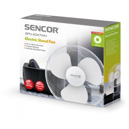 Вентилятор напольный Sencor SFN 4047WH