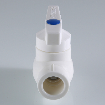 Кран шаровой полипропиленовый VALTEC гор. вода 25 мм