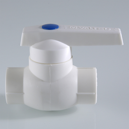 Кран шаровой полипропиленовый VALTEC гор. вода 25 мм