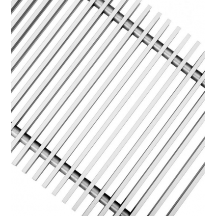 Декоративная решетка Techno Стандарт 300 мм серебро