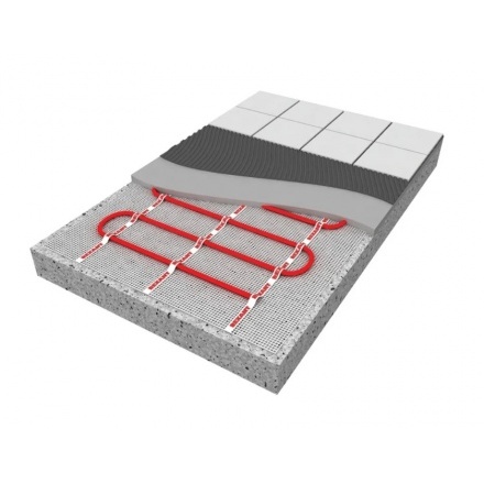 Нагревательный мат REXANT Extra 0.7 м2, 0.5x1.4 м, 112 Вт