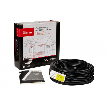 Нагревательный кабель для уличного обогрева Lavita FHC-30 2400 Вт, 80 м