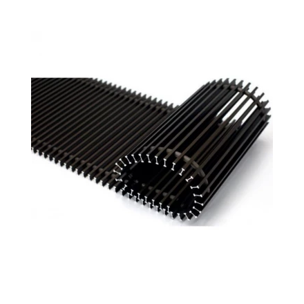 Декоративная решетка Techno Стандарт 200 мм черная