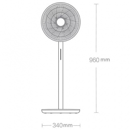 Умный напольный вентилятор Smartmi Standing Fan 3