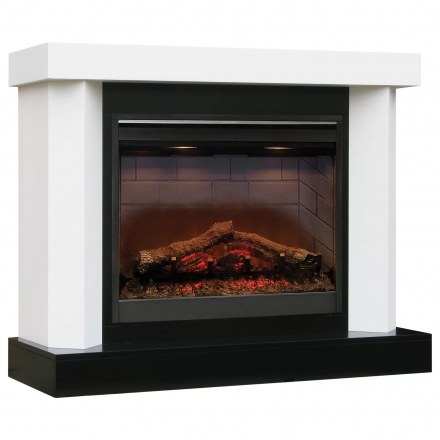 Каминокомплект Yukon MB/JUP/SYM26 с электрокамином Dimplex DF2608-INT Symphony 26
