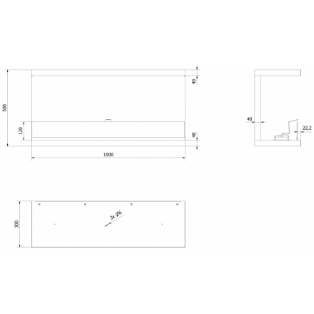 Биокамин Kratki X-RAY