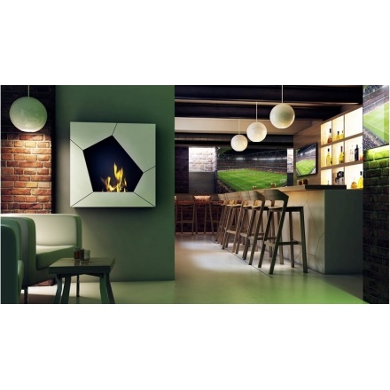 Биокамин Kratki BALL белый, TUV