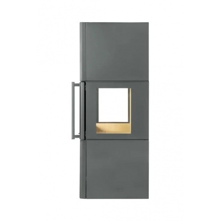 Печь-камин Крит черный