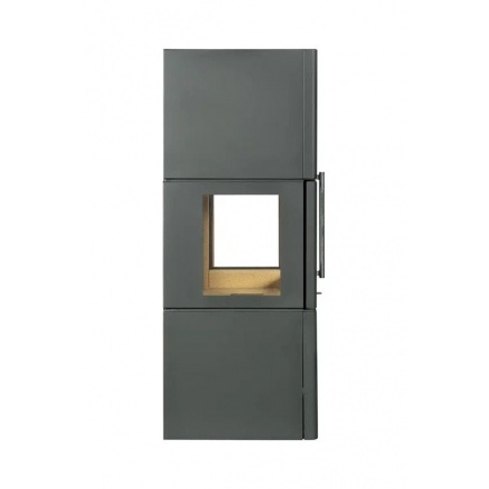 Печь-камин Крит черный