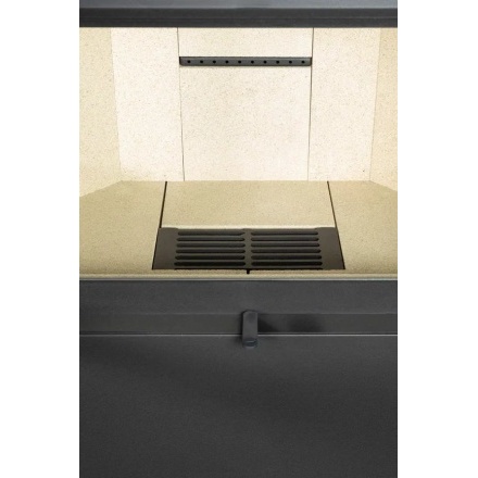 Печь-камин Крит черный