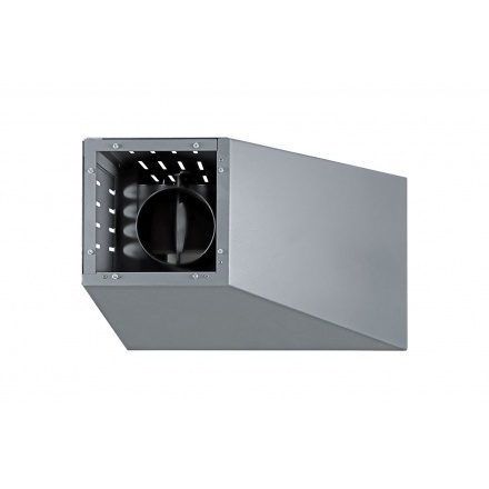 Печь-камин Прага угловой правый черный, шамот черный