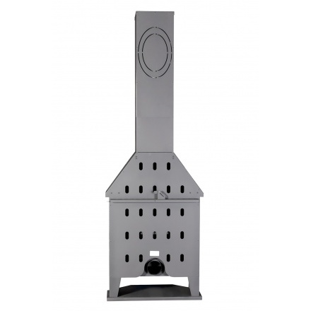 Печь-камин Мюнхен Гигант графит