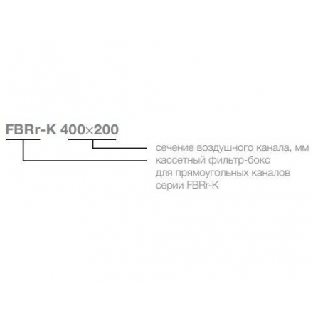 Воздушный фильтр-бокс Shuft FBRr-K