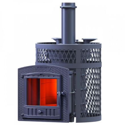 Печь для бани Искандер ЗК 18 (П2) Ураган чугун