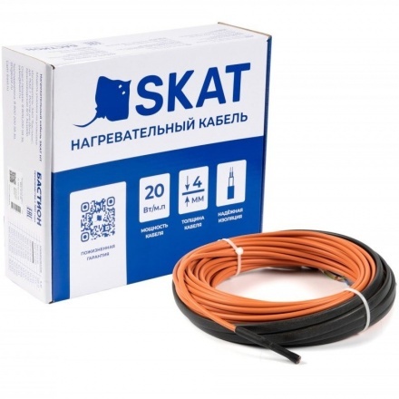Нагревательный кабель Бастион SKAT НТ-63-1300