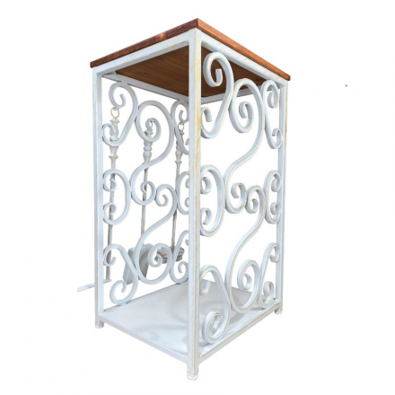 Дровница МФ-6 белое золото