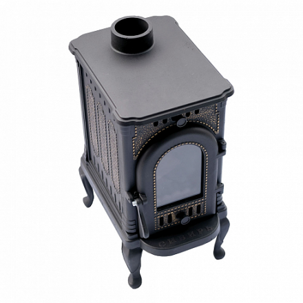 Печь-камин Сибирь 6 чугунная