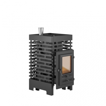 Печь для бани ASTON Шторм 20 б/в со стеклянной дверцей