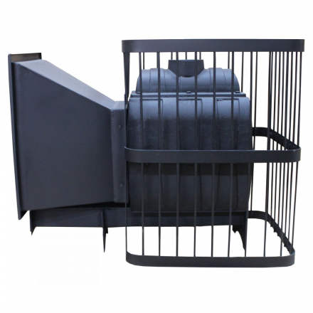 Печь банная ComfortProm РЕТРО ПРЕМИУМ ЧУГУН панорама 26 м3