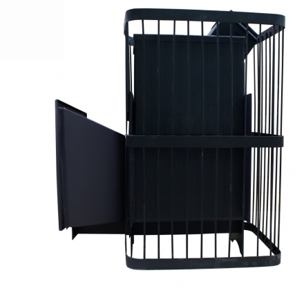 Печь банная ComfortProm РЕТРО ПРЕМИУМ ЧУГУН закрытая каменка панорама 26 м3