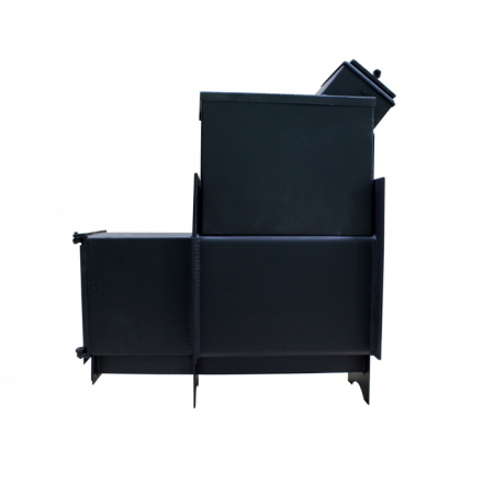 Печь банная ComfortProm РЕТРО СТАЛЬ 8 мм закрытая каменка 26 м3