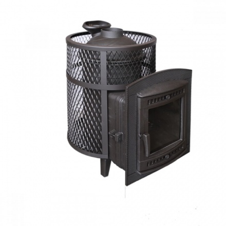 Банная печь ProMetall Атмосфера L сетка нержавейка