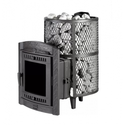 Банная печь ProMetall Атмосфера L сетка нержавейка
