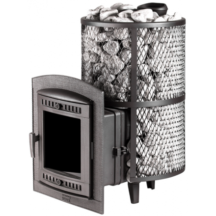 Банная печь ProMetall Атмосфера XL сетка нержавейка