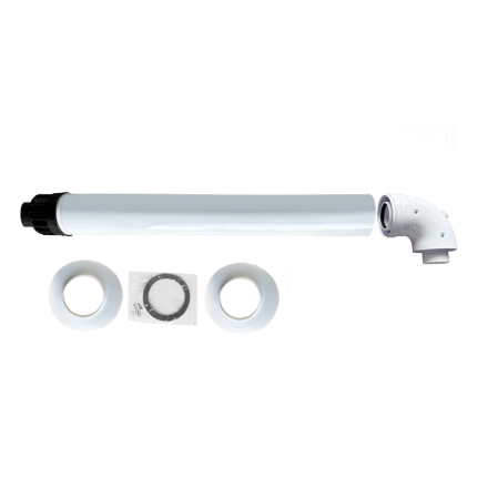 Комплект дымохода для конденсационного котла Thermex Vega 60/100 (750мм)