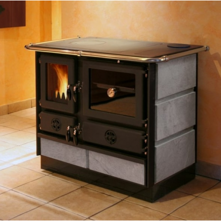 Плита на дровах MBS Super Thermo Magnum 4D L S (левый)