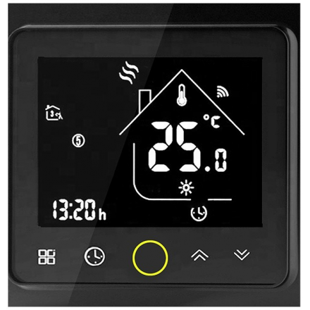 Терморегулятор Smart Life AC 603H-B WIFI чёрный