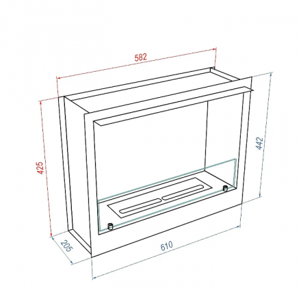 Биокамин Firelight BFP/P-2520