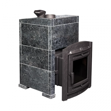 Печь банная ProMetall Атмосфера XL в облицовке Пироксенит