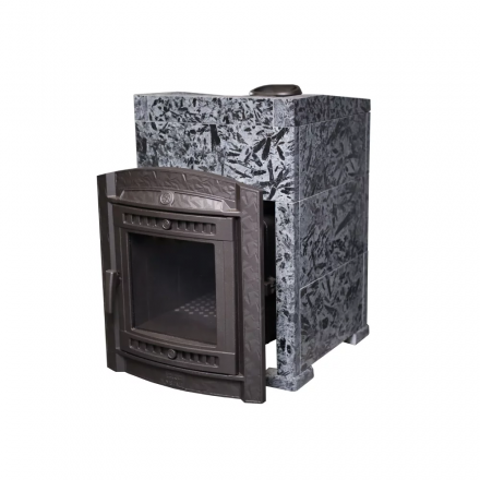 Печь банная ProMetall Атмосфера L в облицовке Пироксенит Элит