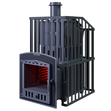 Печь для бани Гефест Гром 40 (П2) Ураган