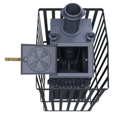 Печь для бани Гефест Гром 40 (П2) Ураган